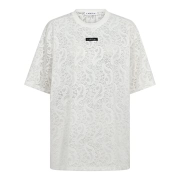 Haute L' Amitié - Summer Lace Loose Tee - White